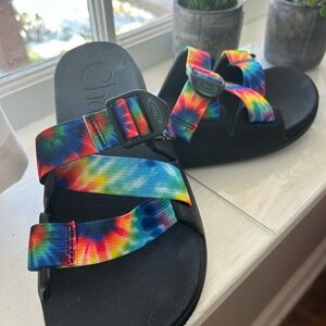 Chaco Women’s Sandals - Black with Multicolor Straps